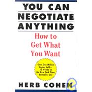 YOU CAN NEGOTIATE ANYTHING ,9780806508474 YOU CAN NEGOTIATE ANYTHING ,9780806508474