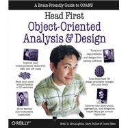 Head First Object-Oriented Analysis and Design,9781449368494 Head First Object-Oriented Analysis and Design,9781449368494