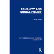 Equality and Social Policy,9781032438566 Equality and Social Policy,9781032438566