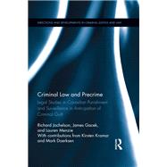 Criminal Law and Precrime,9781351678643 Criminal Law and Precrime,9781351678643