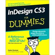 InDesign CS3 For Dummies,9780470118658 InDesign CS3 For Dummies,9780470118658
