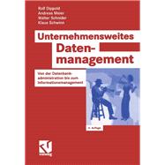 Unternehmensweites Datenmanagement,9783322868701 Unternehmensweites Datenmanagement,9783322868701