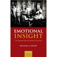 Emotional Insight,9780191508738 Emotional Insight,9780191508738
