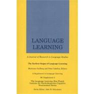 The Earliest Stages of Language Learning,9781444338768 The Earliest Stages of Language Learning,9781444338768