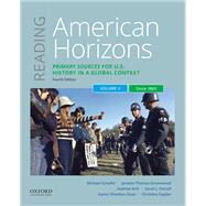 Reading American Horizons,9780197558775 Reading American Horizons,9780197558775