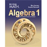 Big Ideas Math Algebra 1: A Common Core Curriculum, Dynamic Student Resources Online with eBook (1-year access),9781608408801 Big Ideas Math Algebra 1: A Common Core Curriculum, Dynamic Student Resources Online with eBook (1-year access),9781608408801