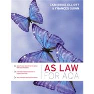 As Law for Aqa,9781405858861 As Law for Aqa,9781405858861