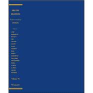 Organic Reactions, Volume 94,9781119308935 Organic Reactions, Volume 94,9781119308935