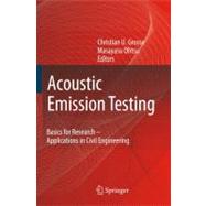 Acoustic Emission Testing,9783540698951 Acoustic Emission Testing,9783540698951