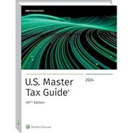 U.S. Master Tax Guide® Hardbound Edition (2024),9780808058960 U.S. Master Tax Guide® Hardbound Edition (2024),9780808058960