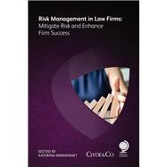 Risk Management in Law Firms,9781787429178 Risk Management in Law Firms,9781787429178