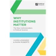 Why Institutions Matter,9781137609489 Why Institutions Matter,9781137609489