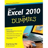Excel 2010 For Dummies,9780470489536 Excel 2010 For Dummies,9780470489536