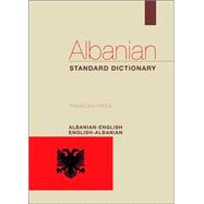 Albanian-English/English-Albanian Standard Dictionary,9780781809795 Albanian-English/English-Albanian Standard Dictionary,9780781809795