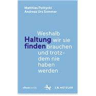 Haltung Finden,9783476049810 Haltung Finden,9783476049810