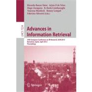 Advances in Information Retrieval,9783642289965 Advances in Information Retrieval,9783642289965