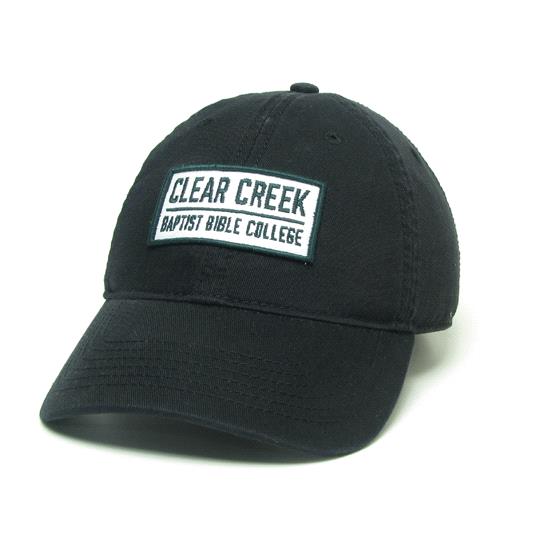 Clear Creek Classic Fit Relaxed Twill Hat-Black