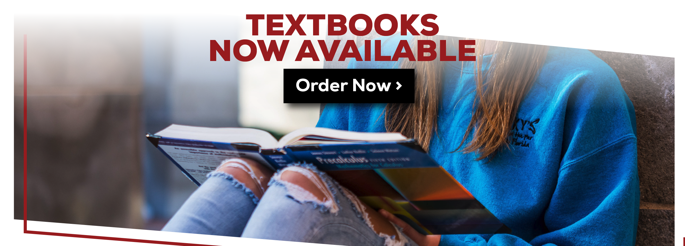 TEXTBOOKS NOW AVAILABLE Order Now
