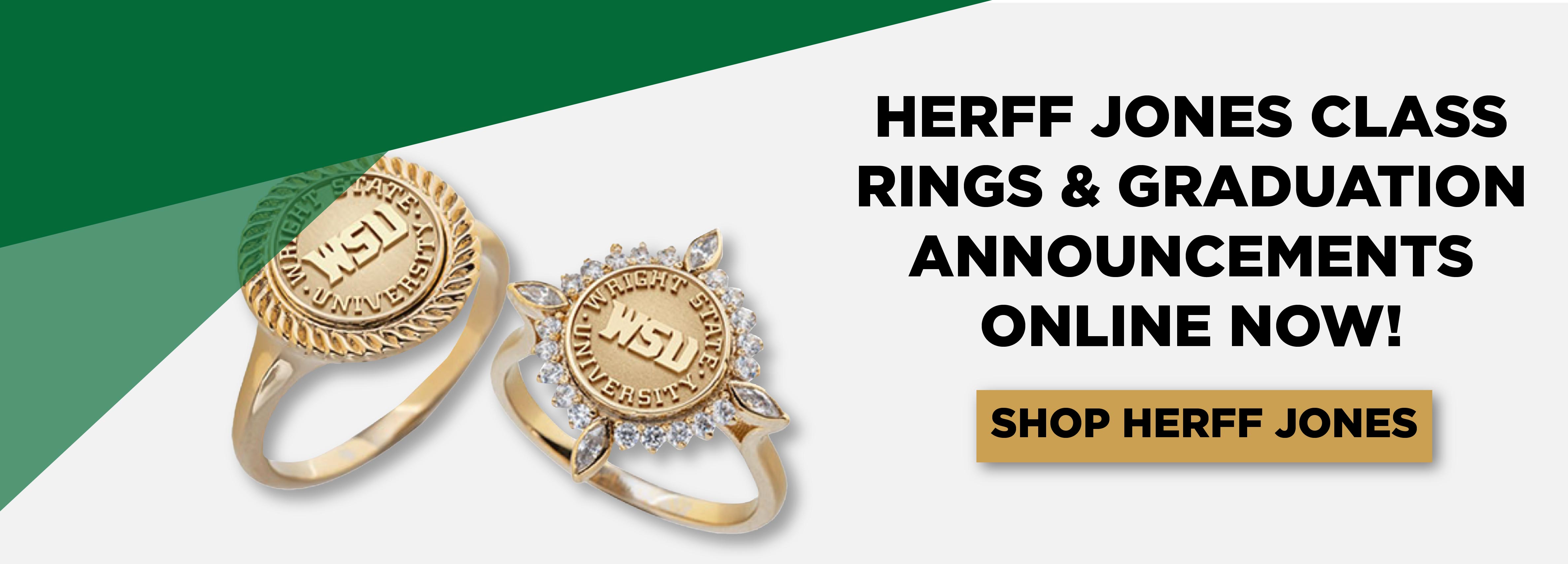 Herff Jones Class Rings & Graduation Announcements Online Now! Shop Herff Jones