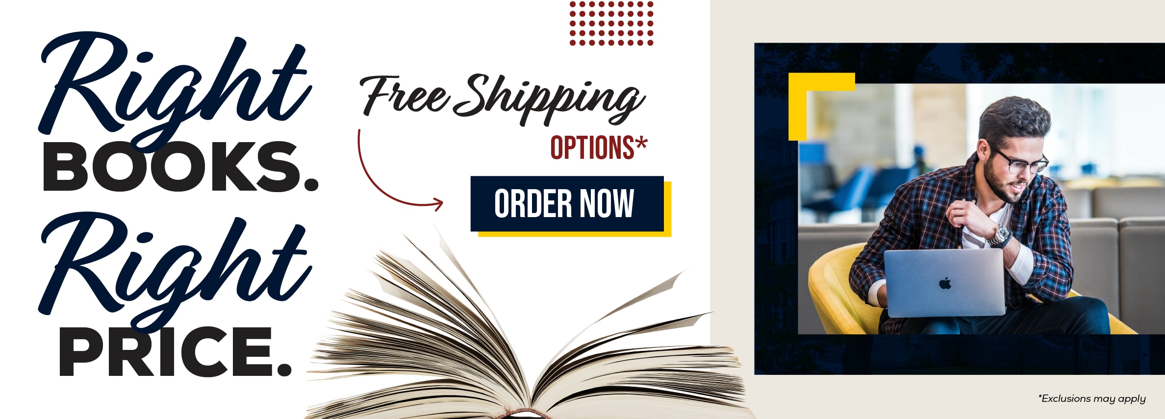 Right books. Right price. Free shipping options.* Order now. *Exclusions may apply.