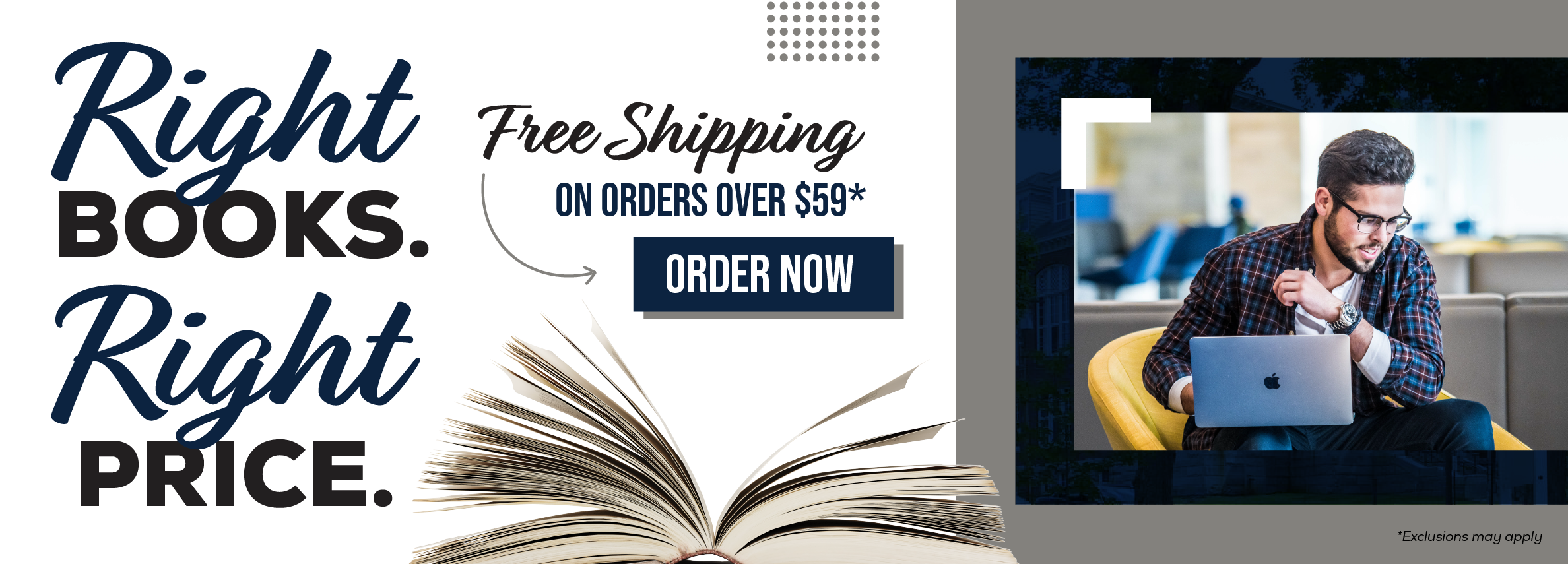 Right books. Right price. Free shipping on orders over $59.* Order now. *Exclusions may apply.