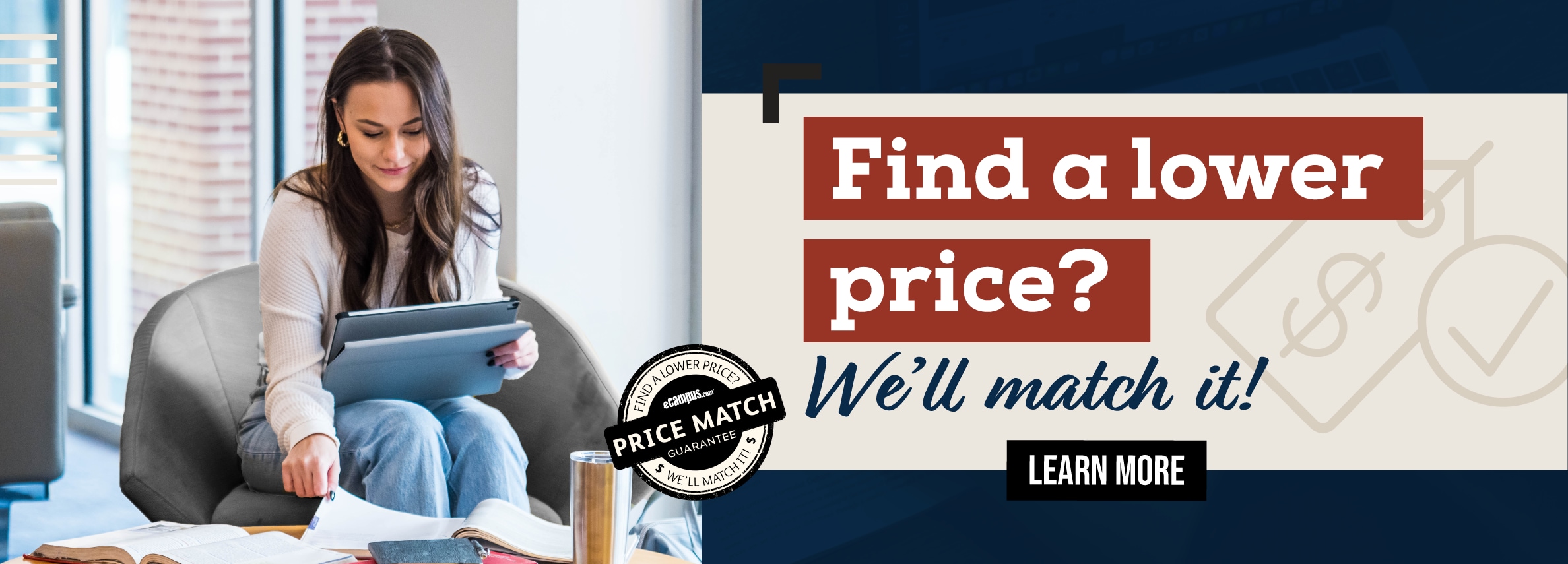 Find a lower price? Weâ€™ll match it! Learn more.