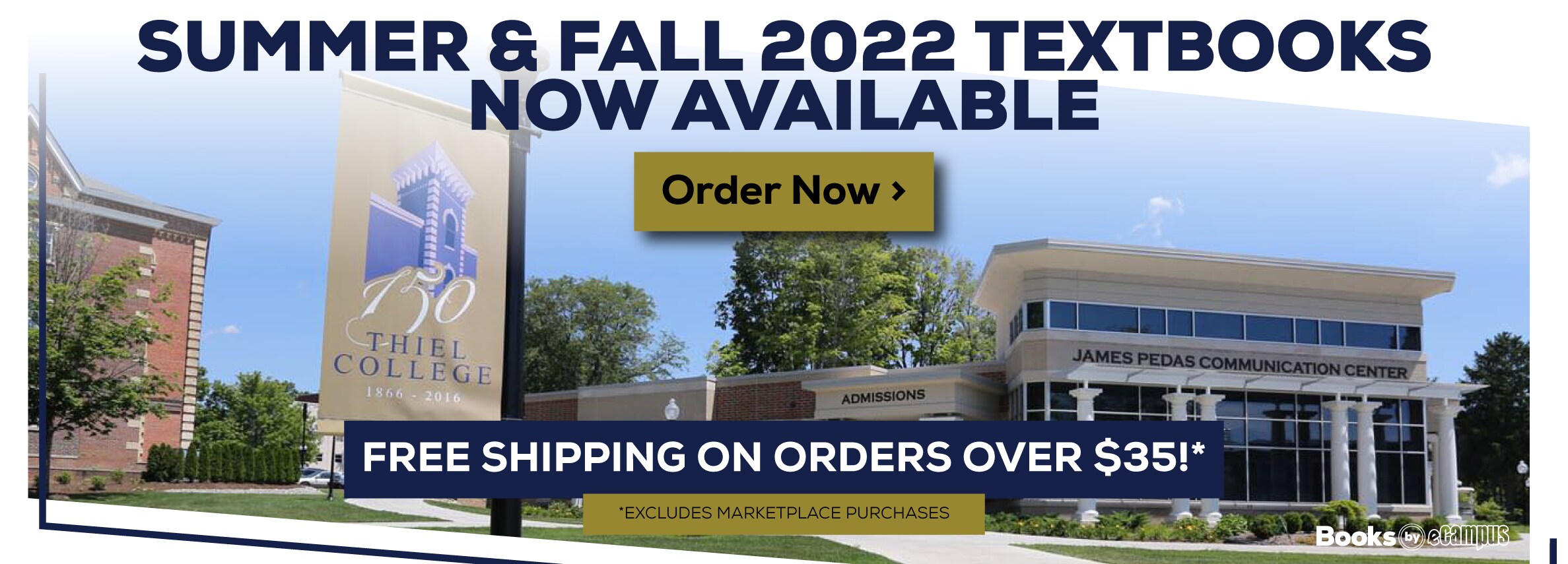 Summer and Fall 2022 Textbooks Now Available. Free shipping on all orders over $35! Excludes Marketplace Purchases. Order now