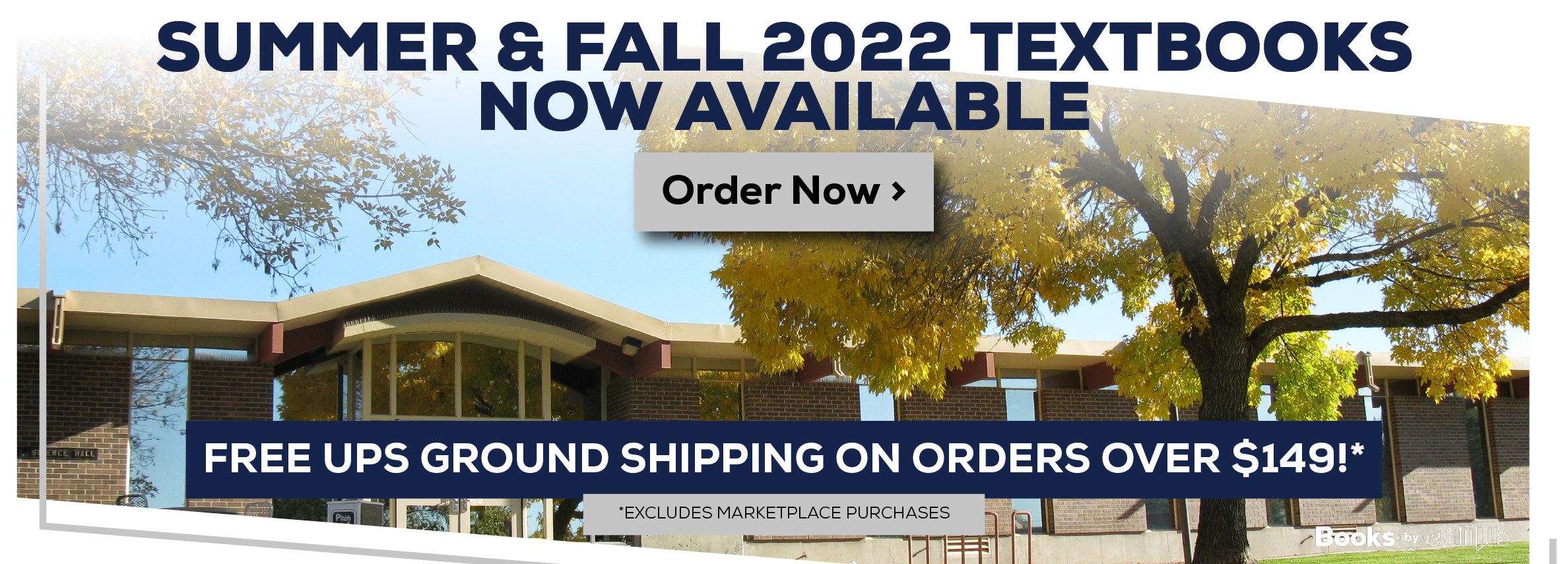 summer and Fall 2022 Textbooks now available. Order now free ups ground shipping on orders over $149!