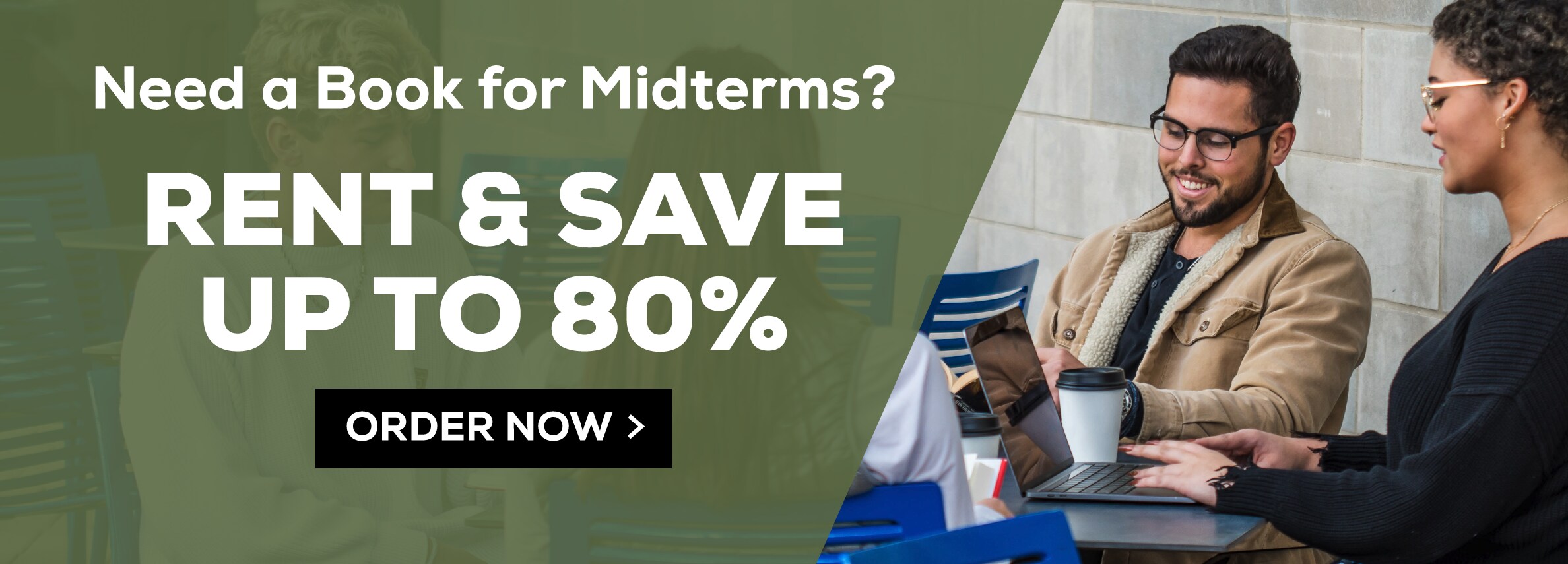 Need a book for Midterms? Rent and save up to 80%. Order Now.