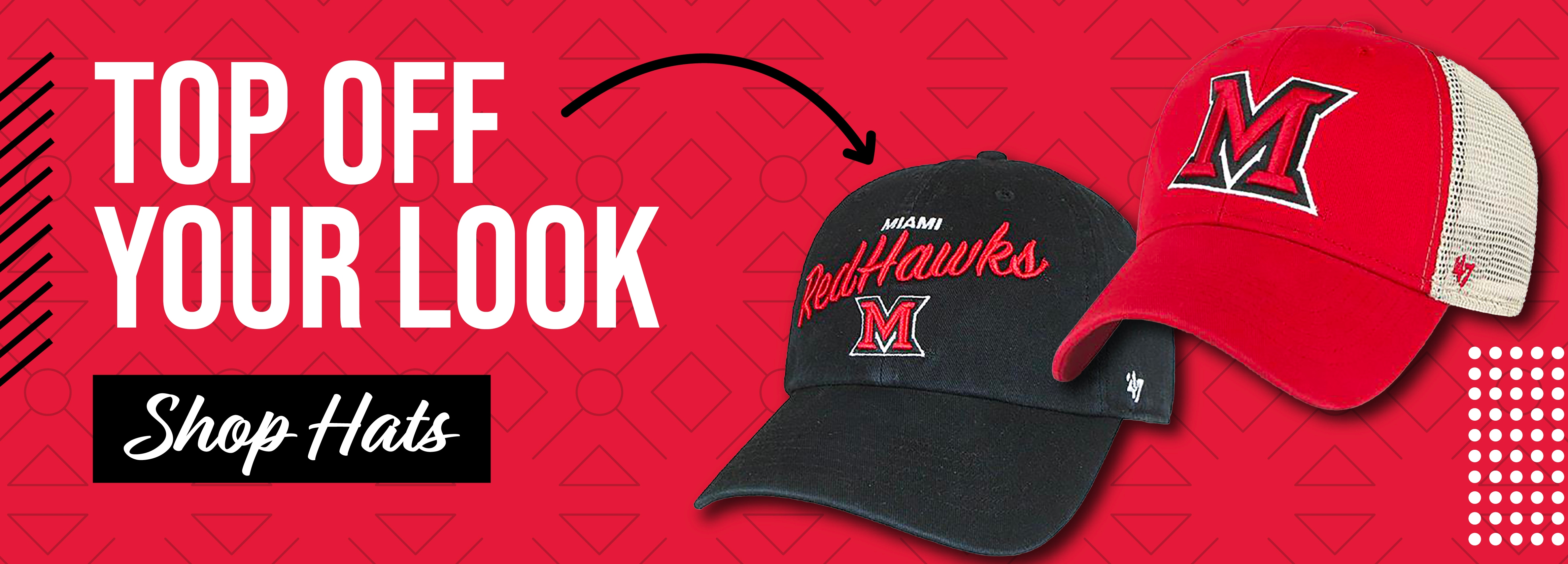 TOP OFF YOUR LOOK Shop Hats