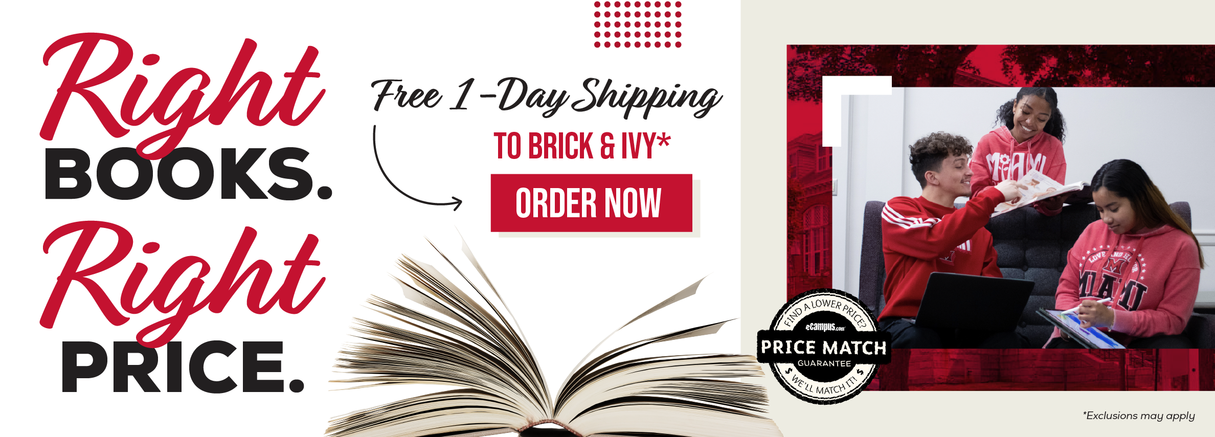 Right books. Right price. Free 1-day shipping to Brick & Ivy* Order now. Price Match Guarantee. *Exclusions may apply.