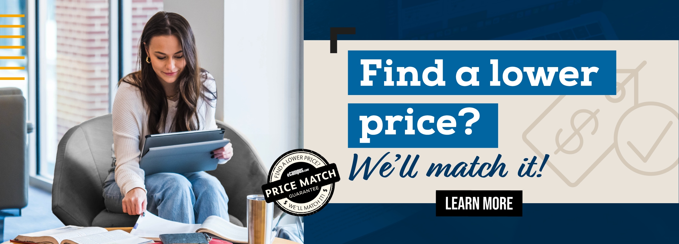 Find a lower price? Weâ€™ll match it! Learn more.	