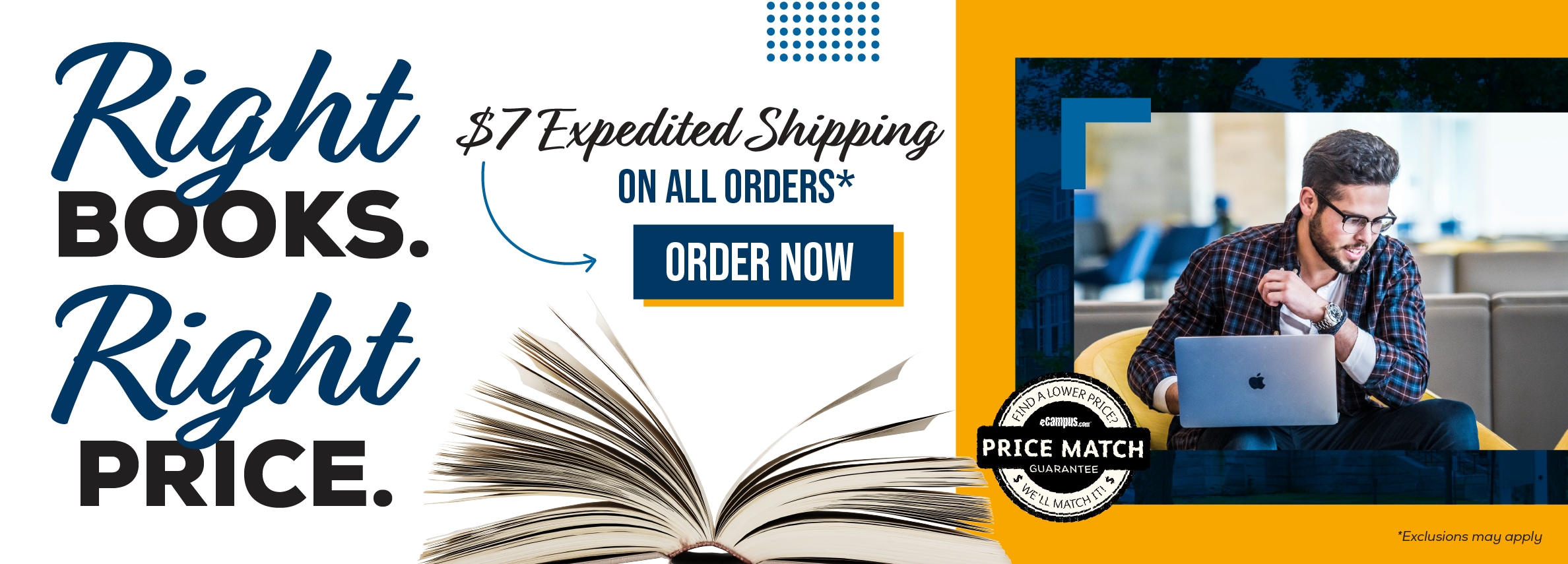 Right books. Right price. $7 expedited shipping on all orders.* Order now. Price Match Guarantee. *Exclusions may apply. (new tab)