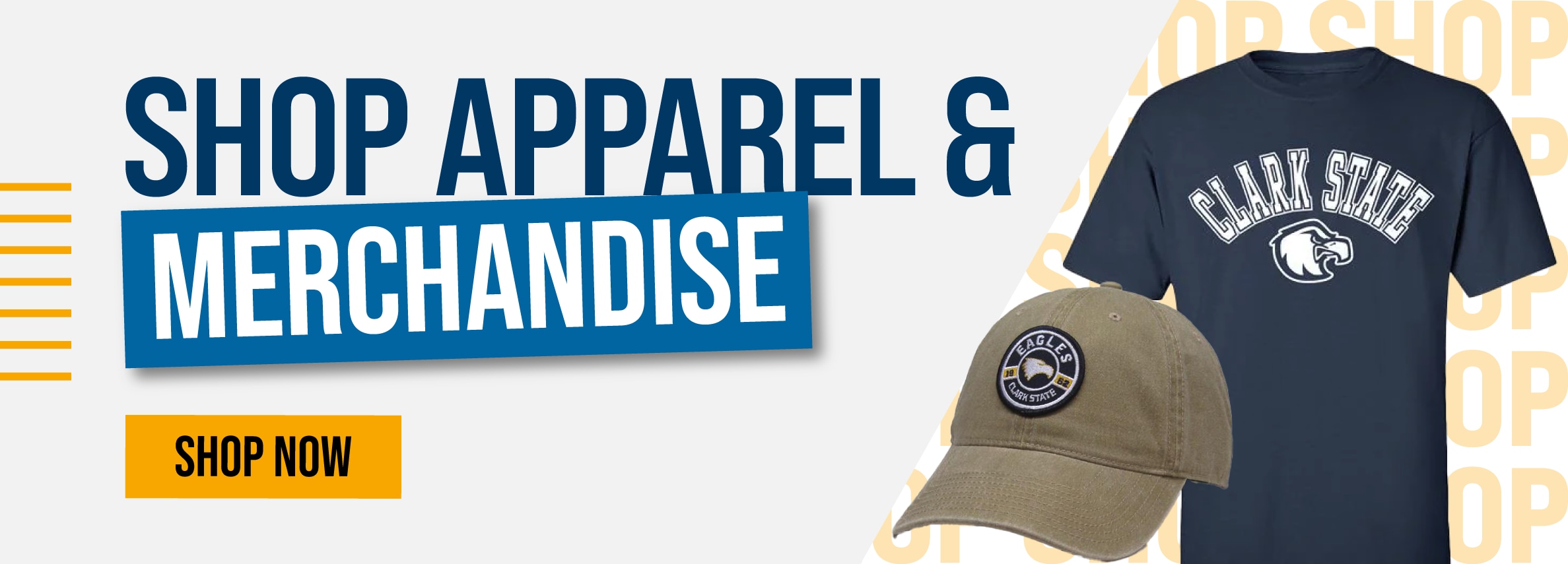 Shop Apparel and Merchandise. Shop now