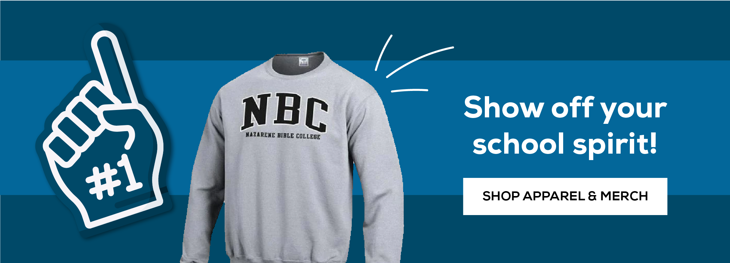 Show off your school sprit! Shop apparel and merch