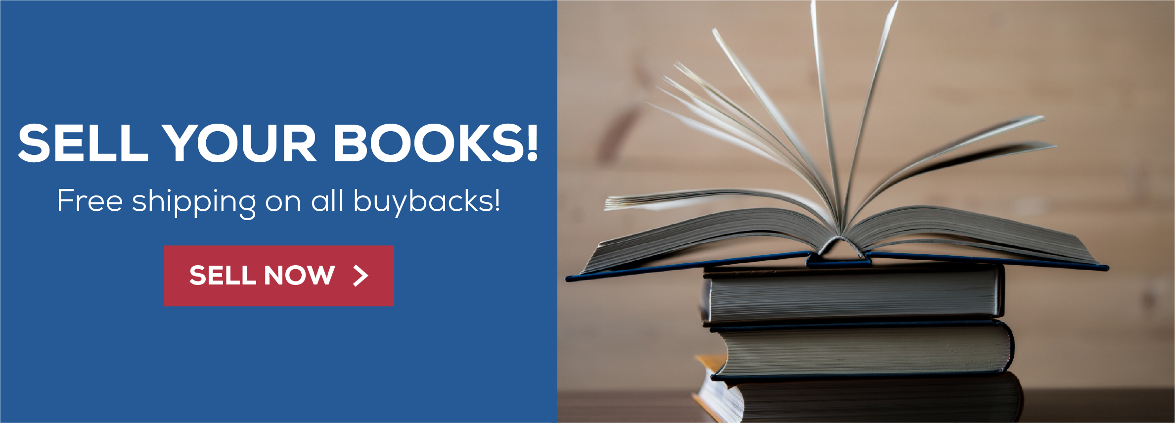 Sell your books! Free shipping on all buybacks. Sell now
