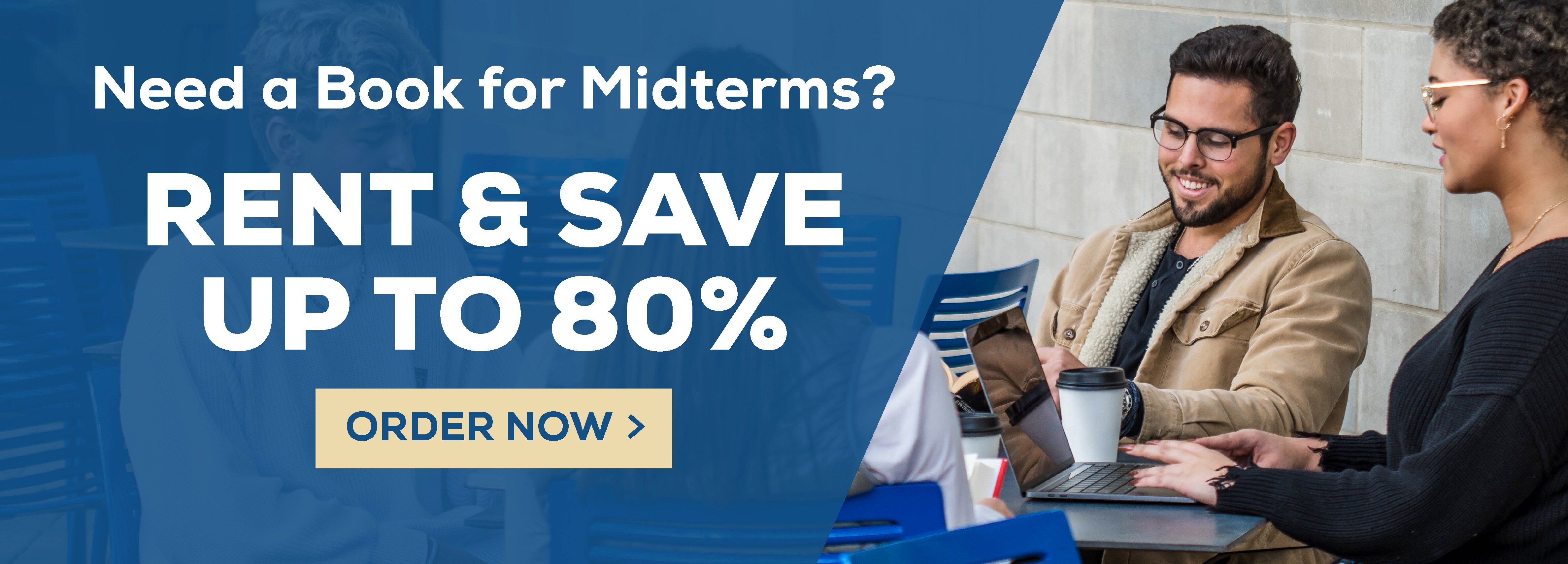 Need a Book for Midterms? Rent & Save 80% Order Now>
