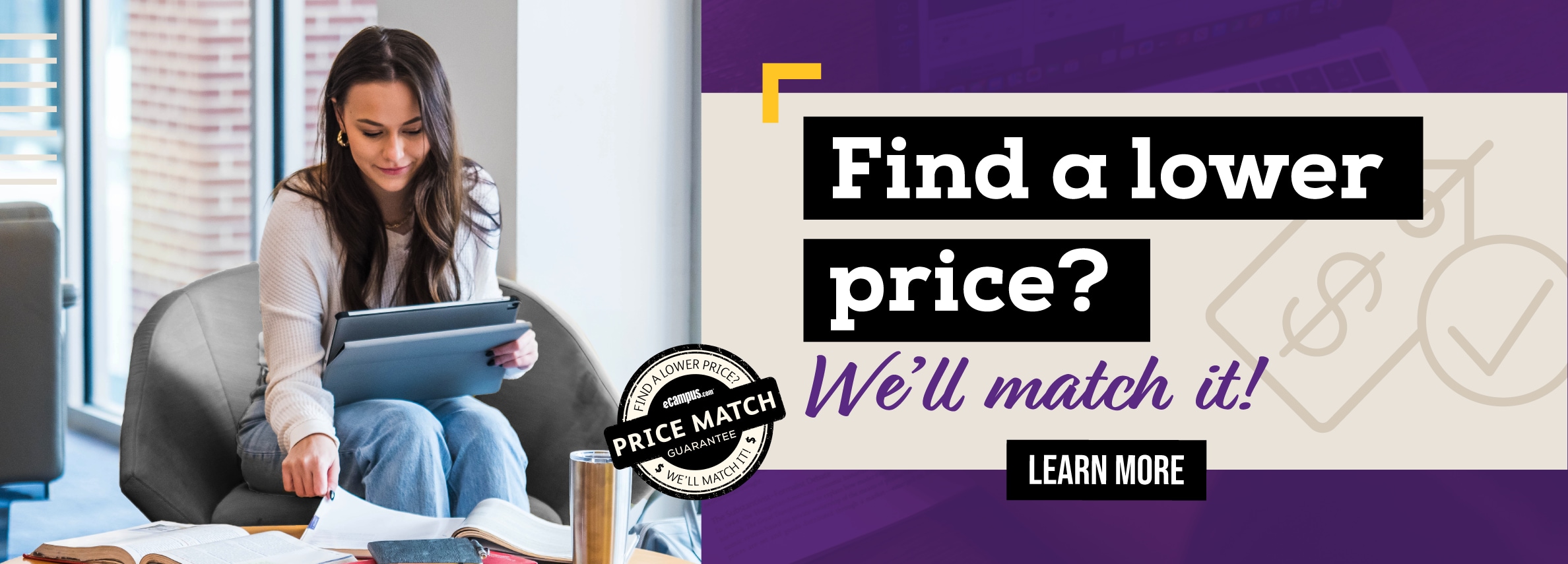 Find a lower price? Weâ€™ll match it! Learn more.	