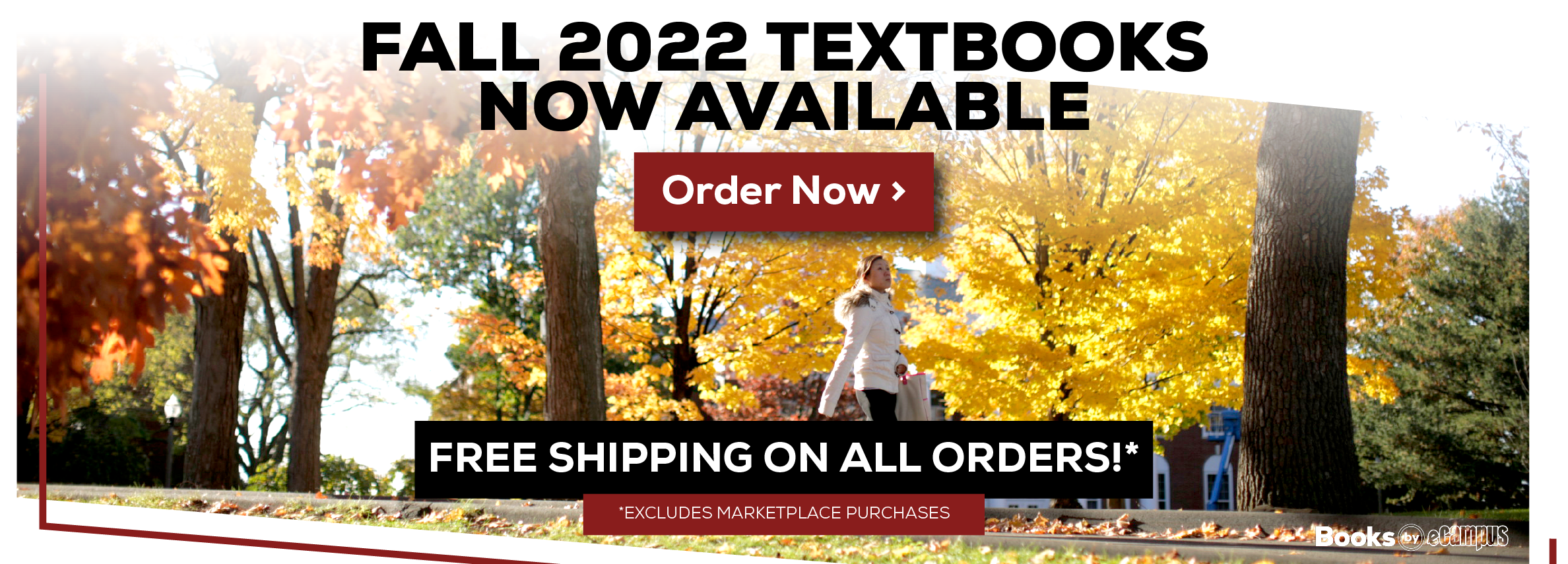 Fall  2022 Textbooks Now Available. Order Now. Free shipping on all orders.