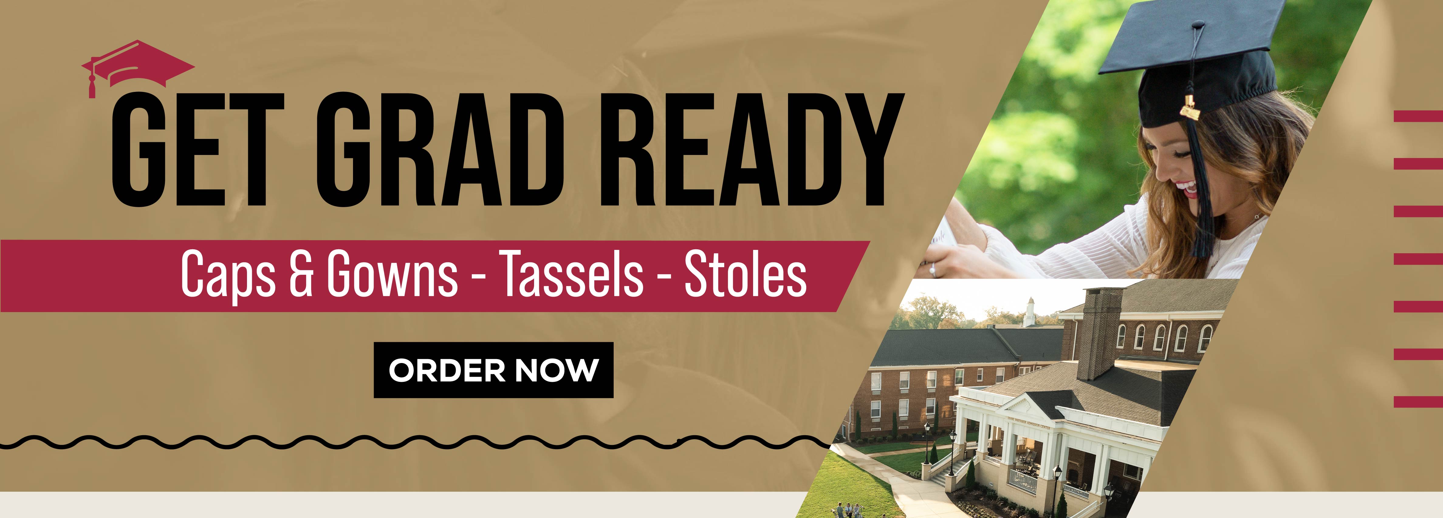 GET GRAD READY Caps & Gowns - Tassels - Stoles ORDER NOW (new tab)