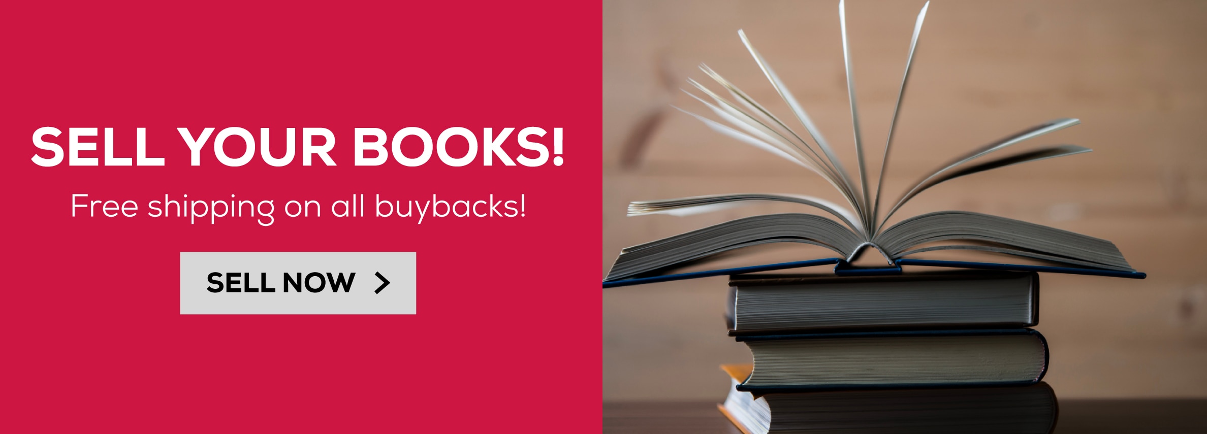 Sell Your Books! Free shipping on all buybacks! Sell Now