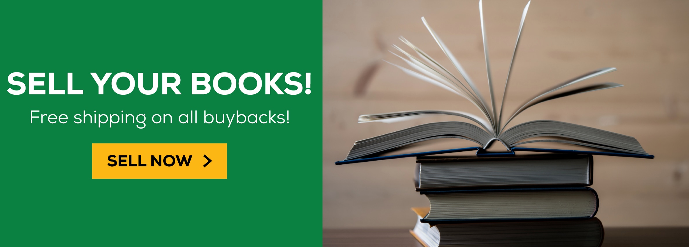 Sell your books! Free shipping on all buybacks! Sell now.					