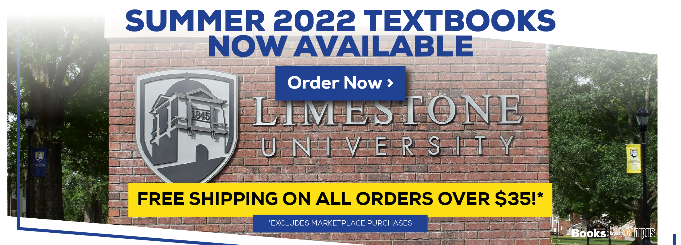Summer 2022 Textbooks now available. Order now. Free shipping on all orders over $35.