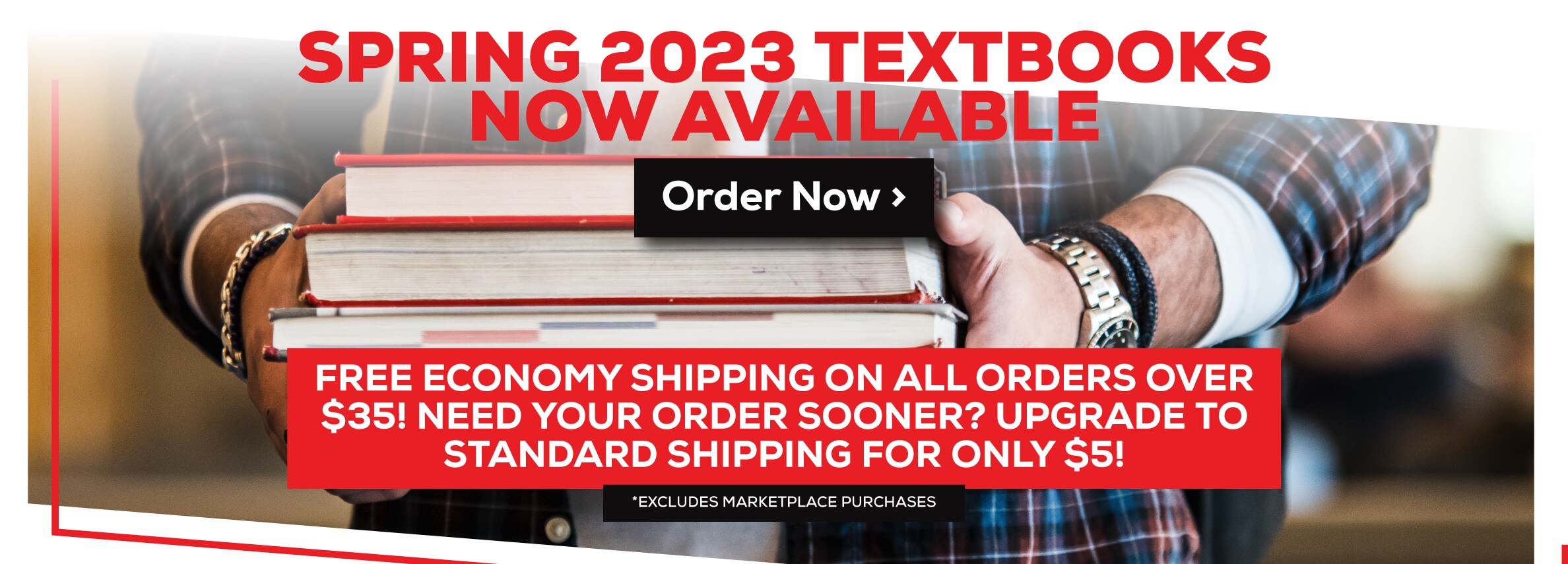 Spring 2023 Textbooks Now available. Order now. Free economy shipping on all orders over $35! Need your order sooner? Upgrade to standard shipping for only $5! Excludes marketplace purchases