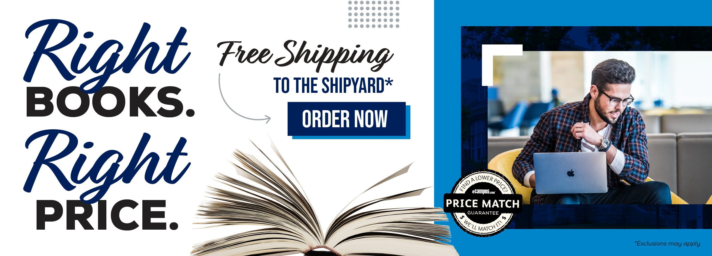 Right books. Right price. Free shipping to the Shipyard.* Order now. Price Match Guarantee. *Exclusions may apply.