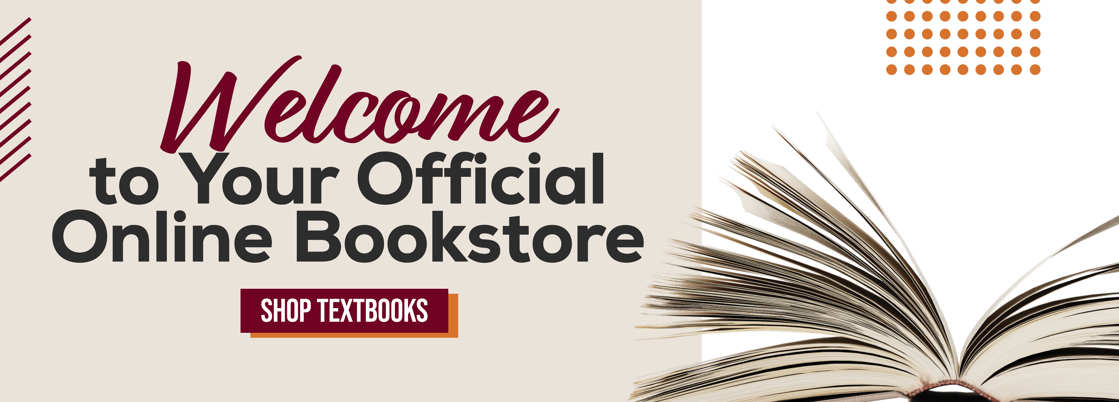 Welcome to Your Official Online Bookstore. Shop textbooks.