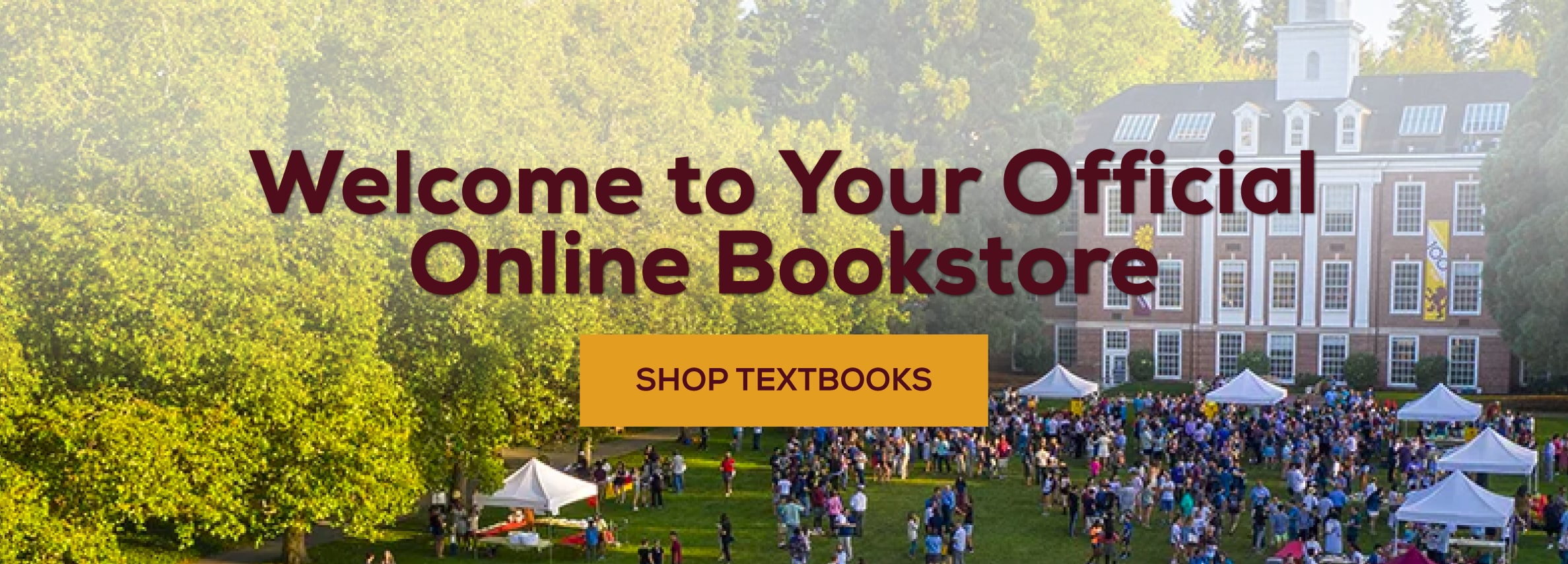 Welcome to your official online bookstore! shop textbooks