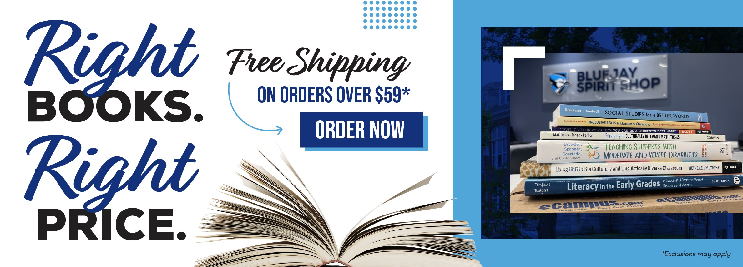 Right books. Right price. Free shipping on orders over $59.* Order now. *Exclusions may apply.