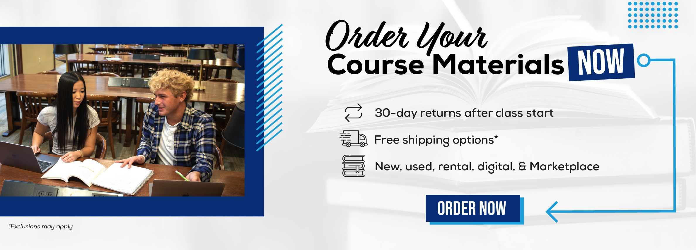 Order Your Course Materials Now. 30-day returns after class start. Free shipping options*. New, used, rental, digital, & Marketplace. Order now. *Exclusions may apply.