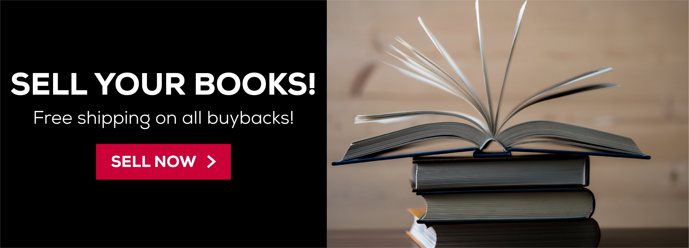 Sell Your Books! Free shipping on all buybacks! Sell Now